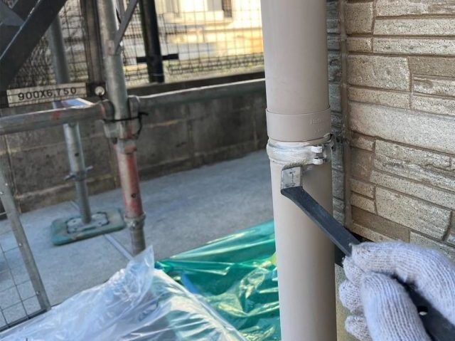 加古川市で金具の錆止め